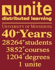 UNITE: 41 years, 28264+ students, 3852+ courses, 1204+ degrees, 1 unite.